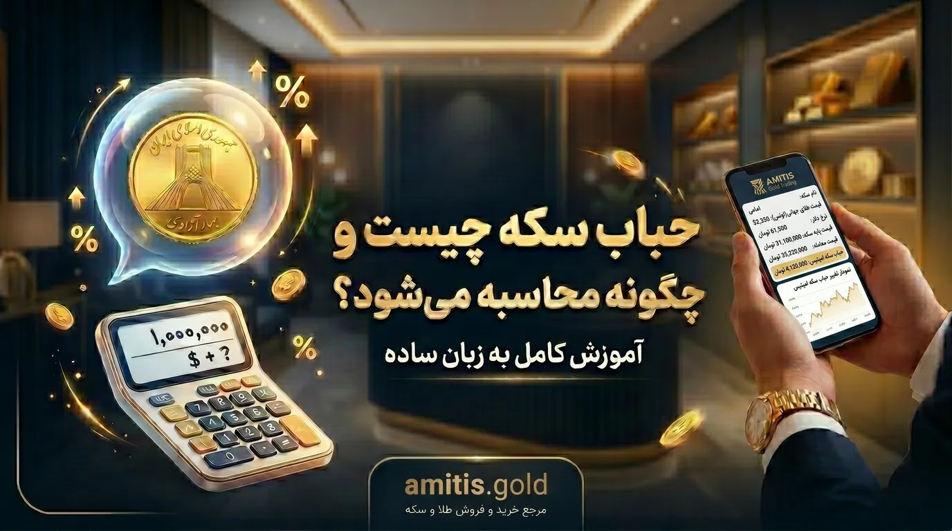 تصویر حباب سکه