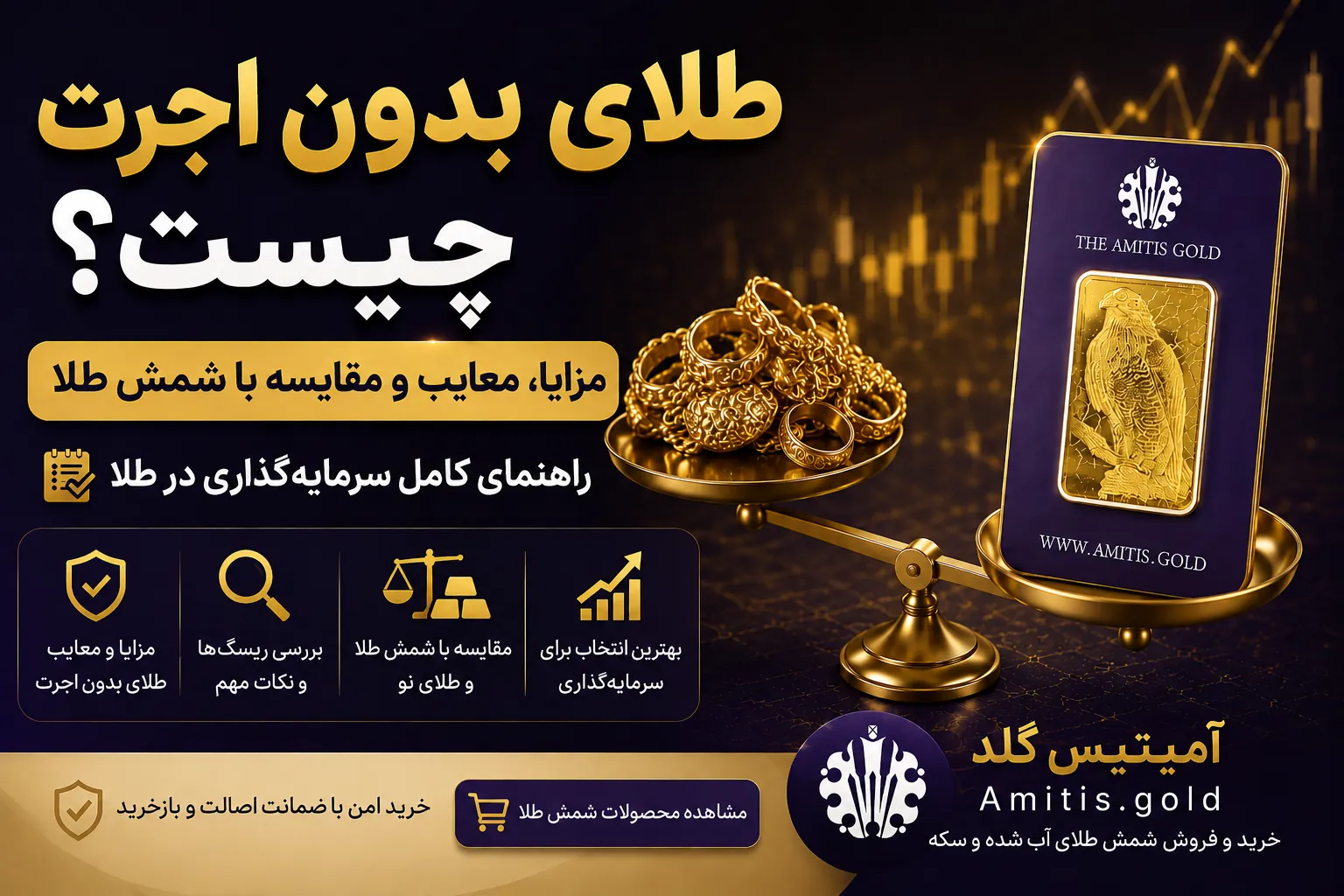 طلای بدون اجرت