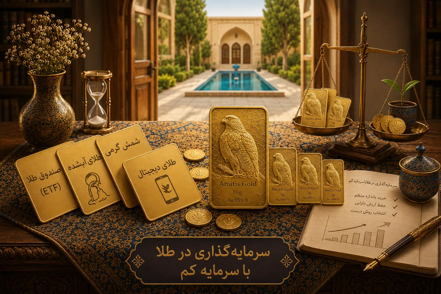 سرمایه گذاری با سرمایه کم